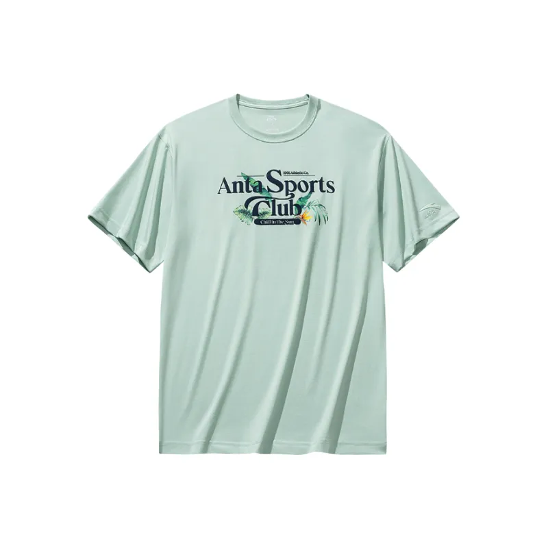 Anta Life Collection T Shirt Men's Ice Point Green-0