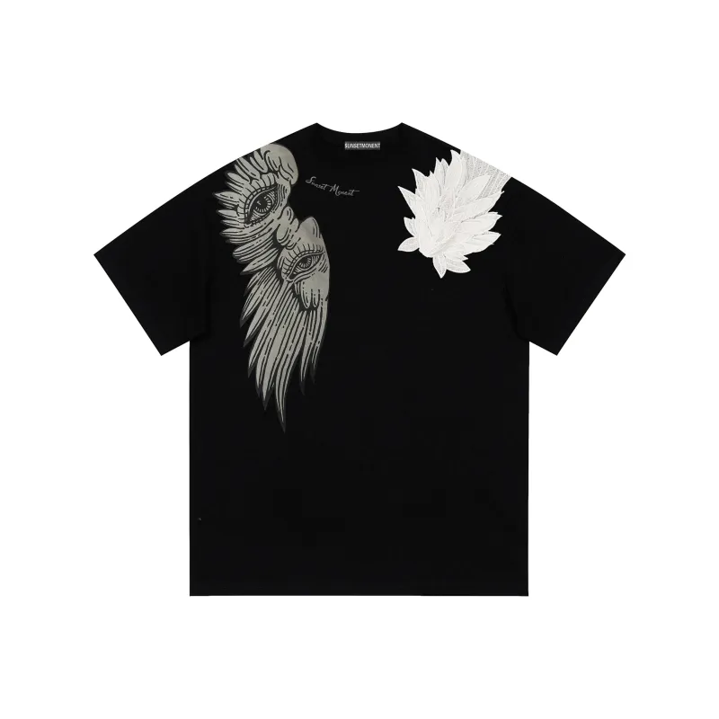 SUNSETMONENT Short Sleeved T Shirts Unisex-0