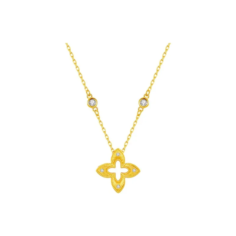 QIDUYINSHI S925 Silver Necklaces Women's-3