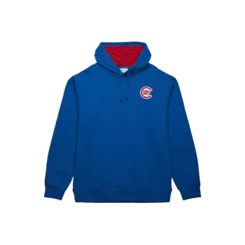 Mitchell & Ness Ernie Banks Royal Chicago Cubs Sweatshirt Men's Blue