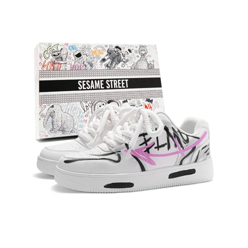 SESAME STREET Low Top Skateboard Shoes Unisex-0