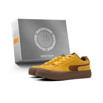 HACKBUTEER Low Top Skateboard Shoes Men's Box Included