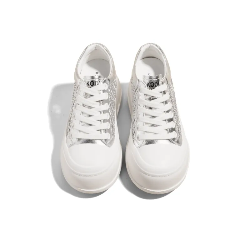 KODI Height Increasing Abrasion Resistant Low Top Skateboard Shoes Women's-6