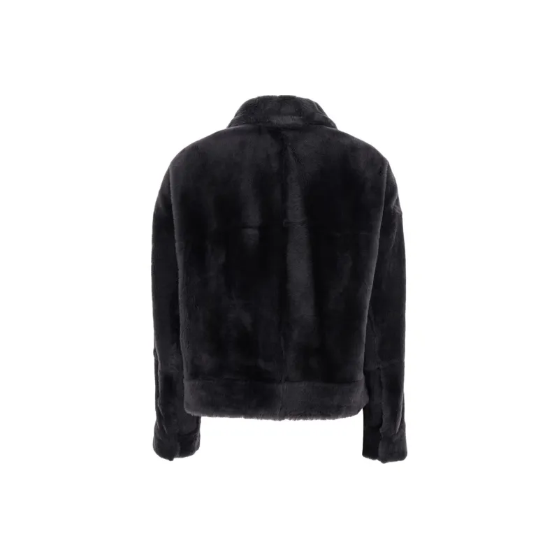 Brunello Cucinelli Shearling Jacket-1