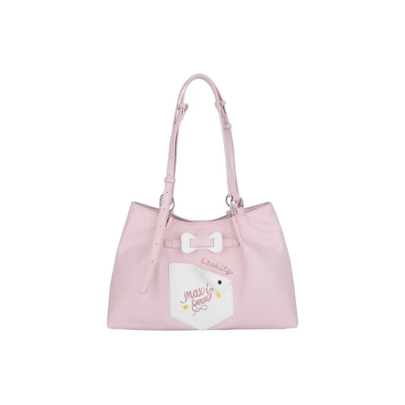 Meow In The Grass PU Shoulder Bag Women's Multicolor-0