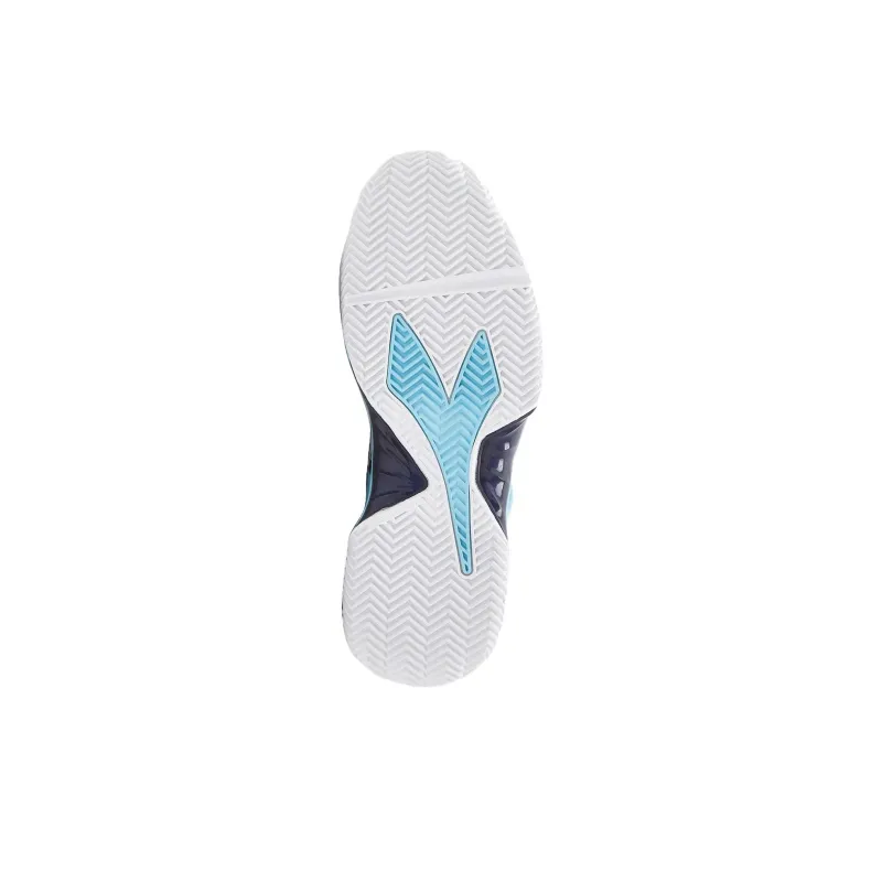 Diadora Cushioning, Wear Resistant Low Top Tennis Shoes Women's Blue-4