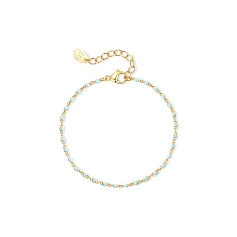 Agatha Metal Bracelets Women's Mint Green-1