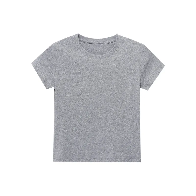 CHARM PICK T Shirts Women's Gray-0