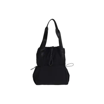 DALO Nylon Backpack Unisex Black/Gray/Blue/Pink