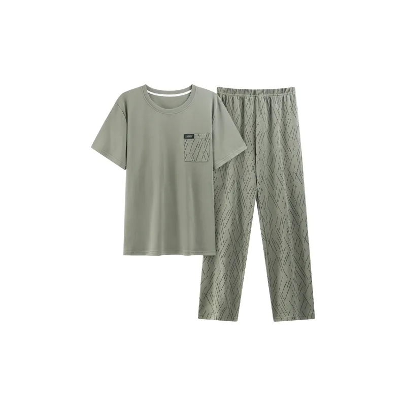 Good fortune Men Pajama Sets-0