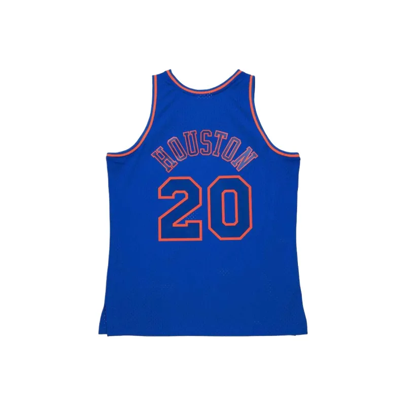 Mitchell Ness 'NBA Allan Houston Ny Knicks 1996 97' Dark Swingman Jersey Vest Top-1