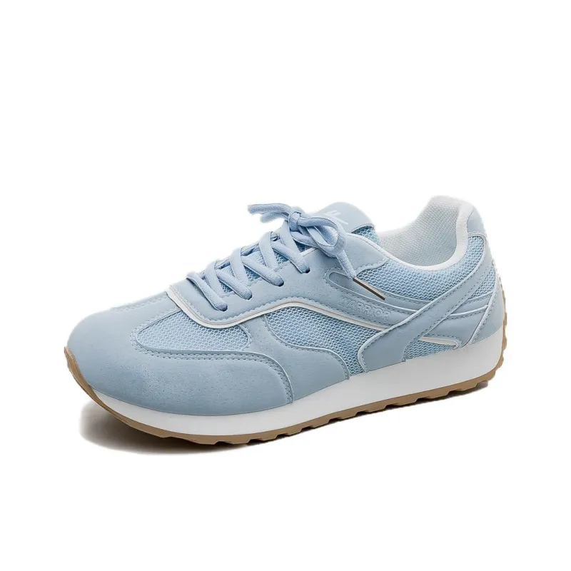 Warrior Breathable And Lightweight Low Top Casual Shoes Women's Light Blue-1