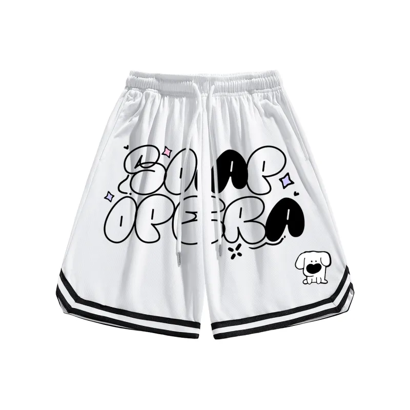 SOAP OPERA Basketball Shorts Unisex-0