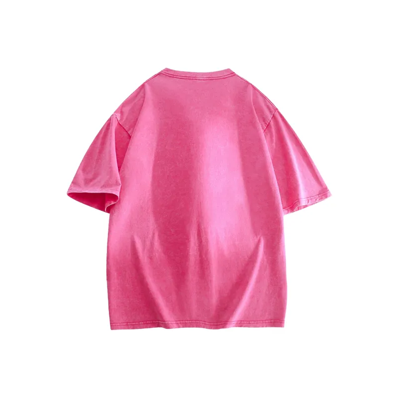 CHOUCHOUS Drop Shoulder Sleeve T Shirt Women's-12