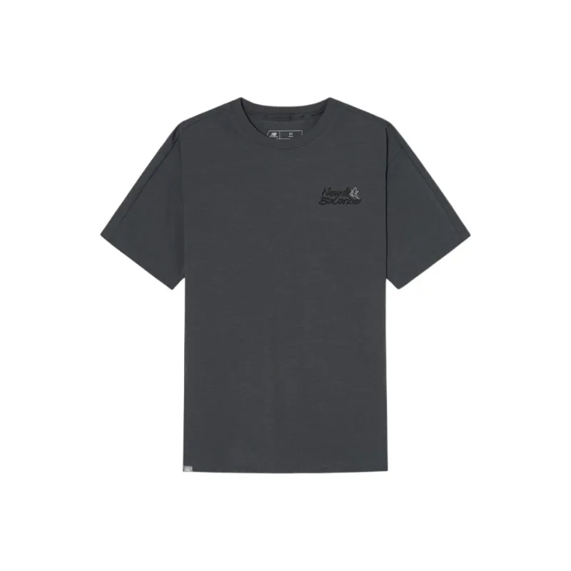 New Balance T Shirt Men's Charcoal-0