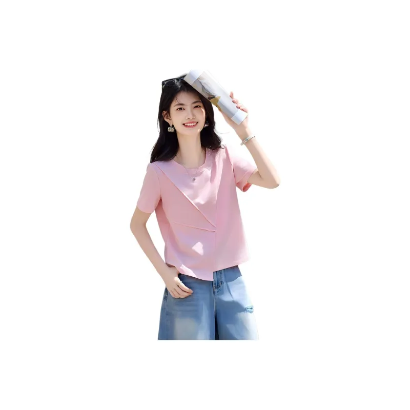 Flowers In Water Regular T Shirt Women's-3