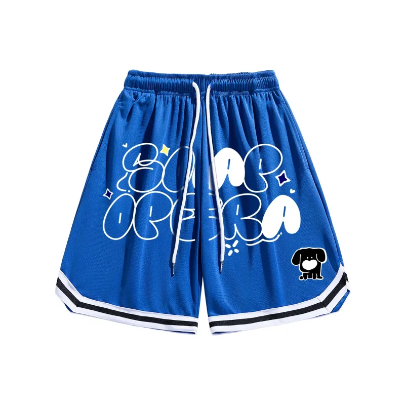 SOAP OPERA Basketball Shorts Unisex-20