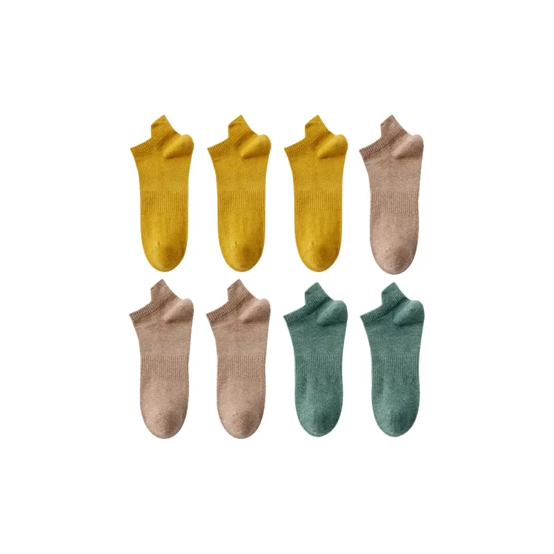 Herbal Primer No Show Socks Men's Combo Set-14