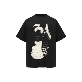 WKOOG T-Shirts Unisex Black