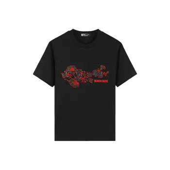 ANDREW MACKENZIE T Shirts Men Black
