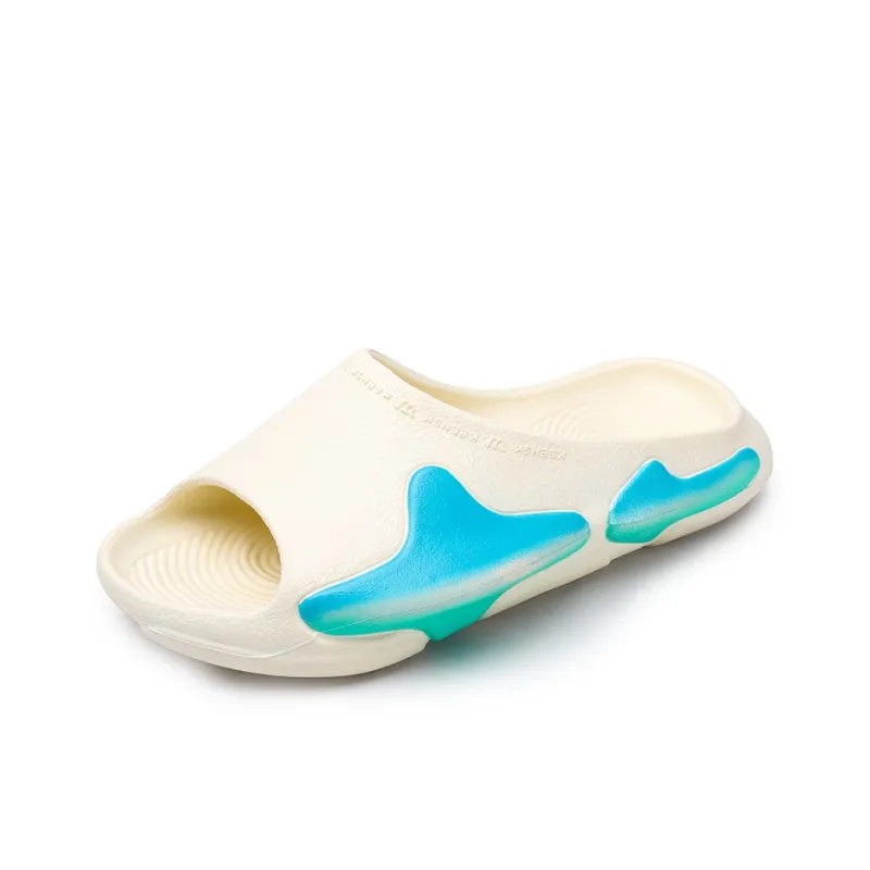 ROBINHOOD Quiet Slip Resistant Abrasion Resistant Quick Dry Cushioning Slide Slippers Unisex-1