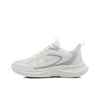 Warrior Breathable Lightweight Height Increasing Casual Shoes Unisex White Gray
