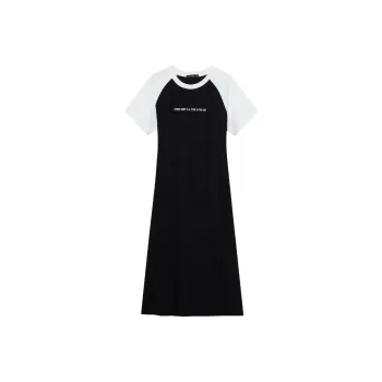 GUOZHEN Short Sleeved Dress Women's