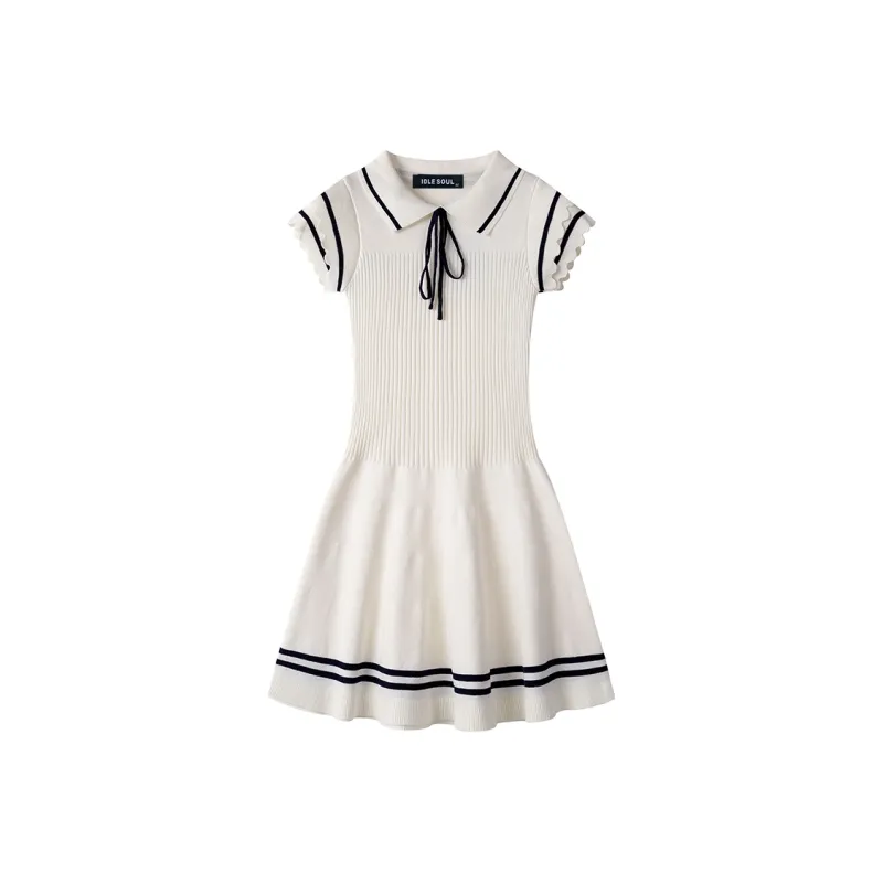 IDLE SOUL Short Sleeved Dress Women's-0
