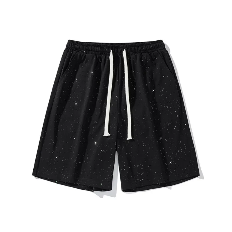 ROBINHOOD Casual Shorts Unisex Black-0