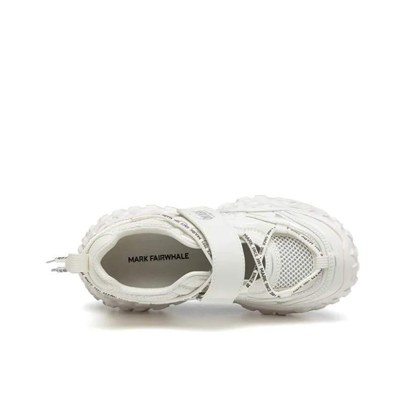 FAIRWHALE Breathable Height Increasing Abrasion Resistant Slip Resistant Low Top Casual Shoes Women's White Silver-2