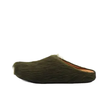 MARNI Slip Resistant Closed Toe Slippers Men's Green
