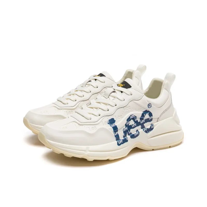 Lee Anti Slip And Wear Resistant Height Increasing Low Top Chunky Sneakers Unisex-1