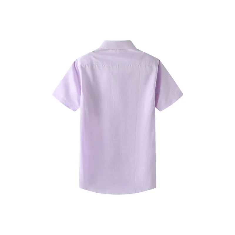 ARTSDON Shirts Men Light Purple Pattern-1