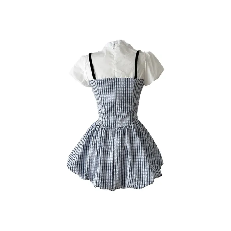 Zukizuki Short Sleeved Dress Women's-1