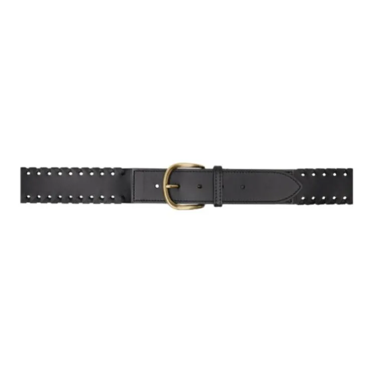 ISABEL MARANT Metal Leather Belts Women's Black -0