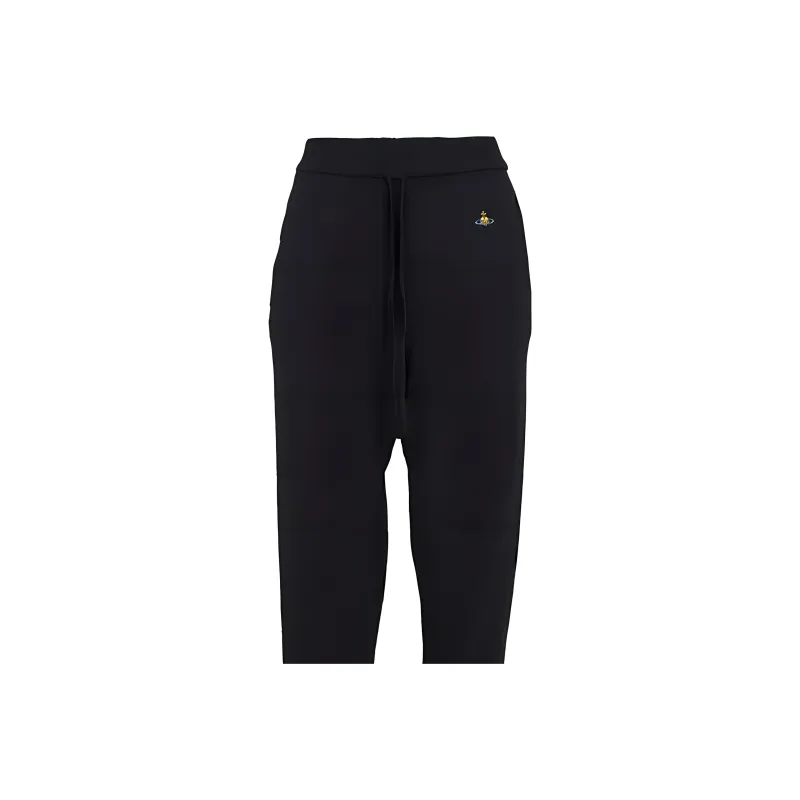 Vivienne Westwood Knitted Sweatpants Women's Black-4