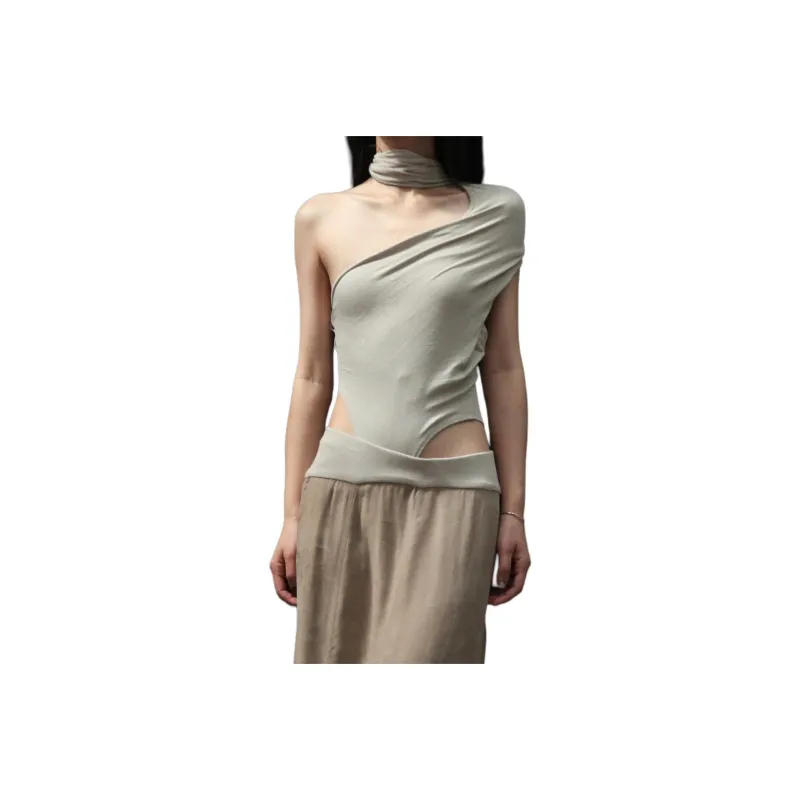 Oude Waag Bodysuits Women's Gray Beige-0