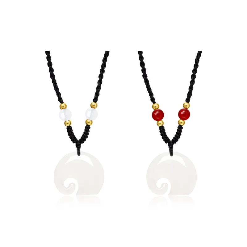 MOVER Chalcedony Necklaces Unisex-0