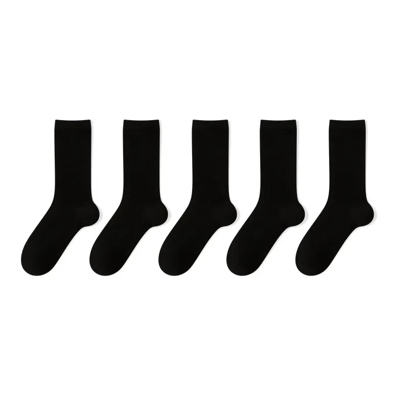 Moremoli Mid Calf Socks Women's 5 Pack-7
