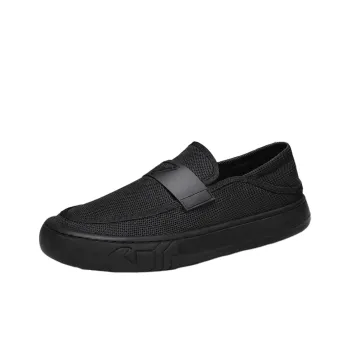 ZULISHI Low Top Casual Shoes Men's Black