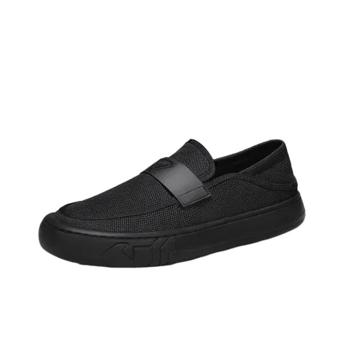 ZULISHI Low Top Casual Shoes Men's Black
