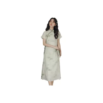 Mm Short Sleeved Dresses Women's Jade Green