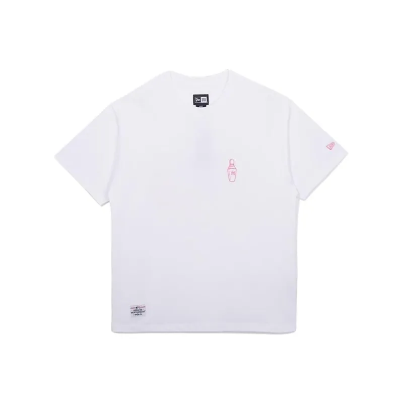 New Era T Shirts Unisex White-1
