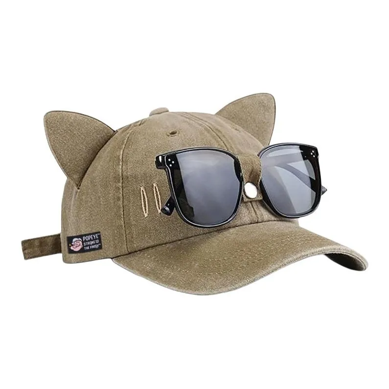 POPEYE Cotton Baseball Caps Unisex-5