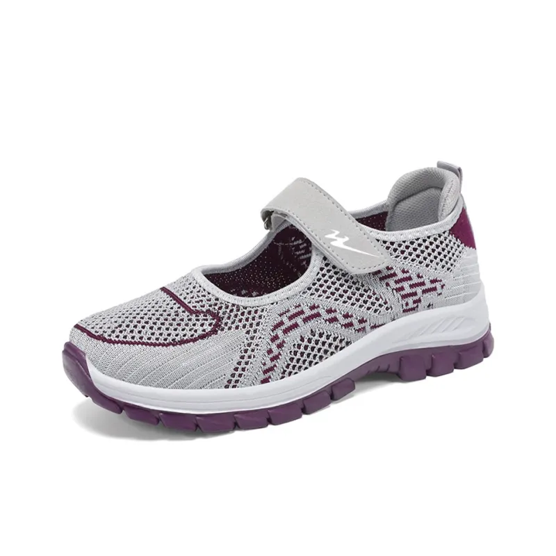 DOUBLE STAR 88 Flyknit Slip Resistant, Abrasion Resistant, Breathable Low Top Casual Shoes Women's-0