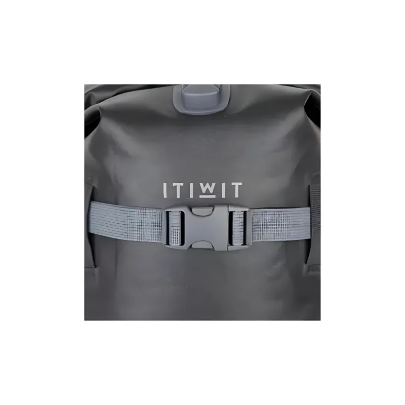 DECATHLON Polyester Backpack Unisex Carbon Gray-4