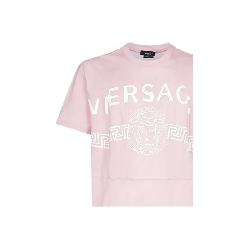 VERSACE T Shirts Men Pink-4