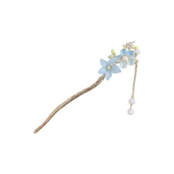 Water Jade Alloy Hairpins Women's