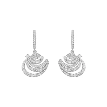 HEFANG 925 Sterling Silver Earrings Women's