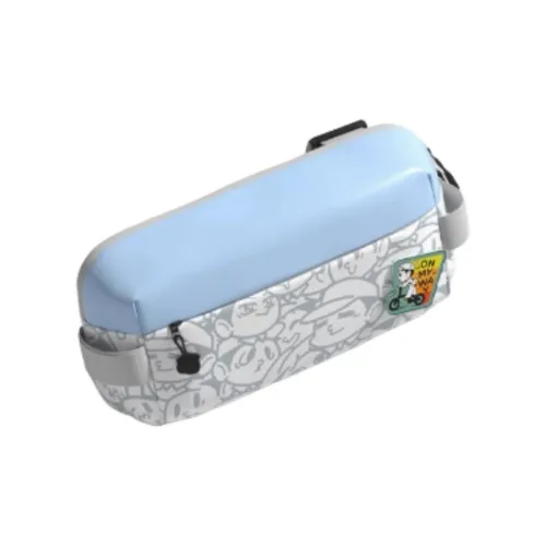 Tomtoc Polyester Sling Bag Trumpets Unisex Gray & Blue